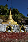 Myanmar - Kyaikhtiyo, The constructed plaza around the pagoda 